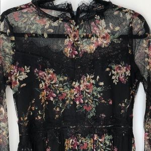 Little House on the Prairie floral dress